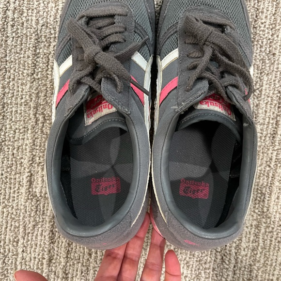 Onitsuka Tiger ASICS grey pink sneakers - Picture 3 of 6